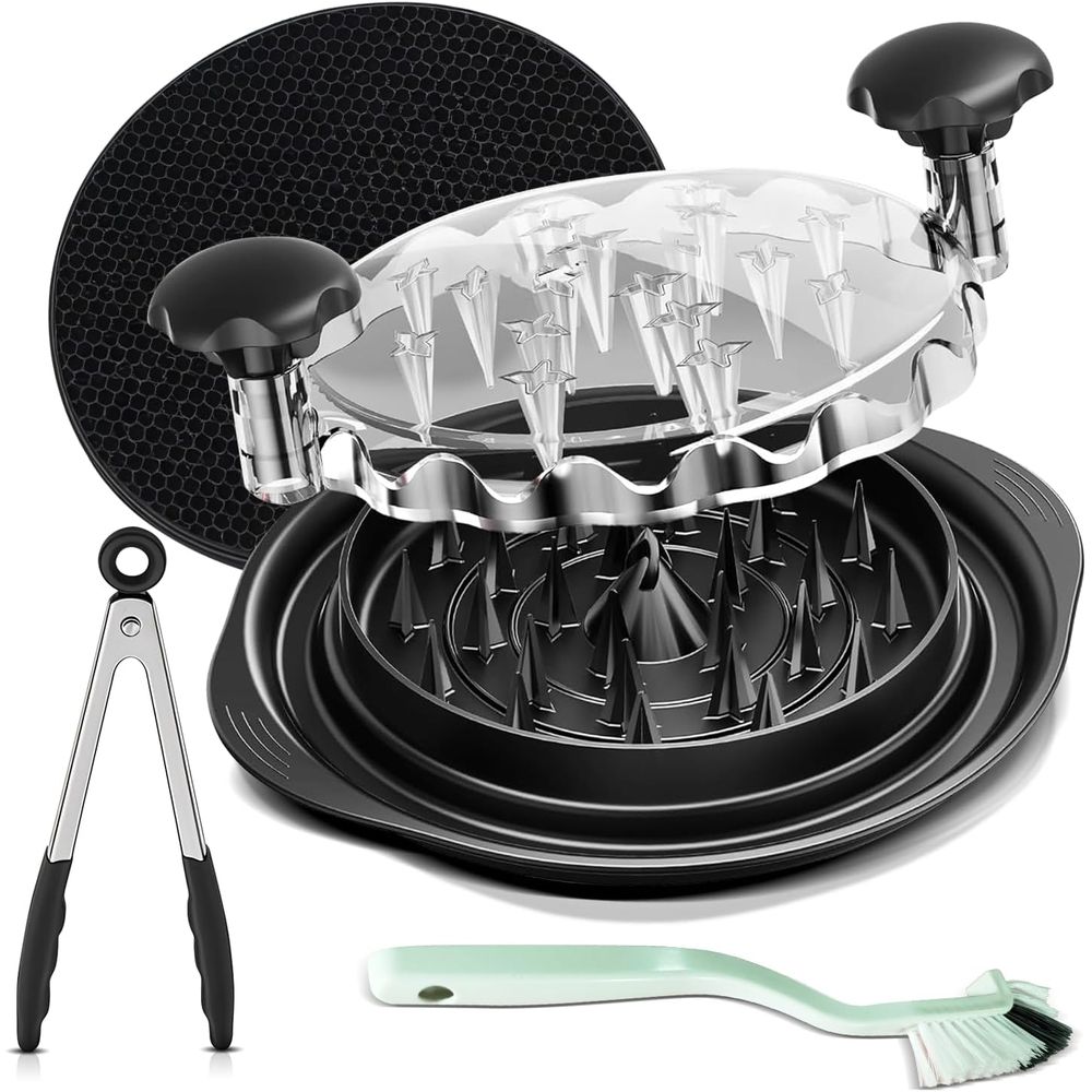 Meal Prep Kit - 3-in-1 Meat Shredder Claws Kit with