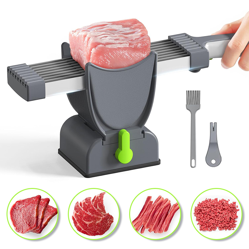 Meal Prep Or Prep Meal - Fresh Meat Slicer, Manual Meat Slicer