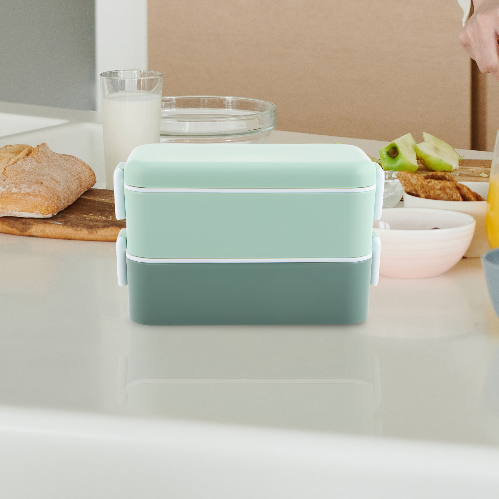 Meal Prep Korean Food - Reusable Divided Meal Prep Containers Leakproof