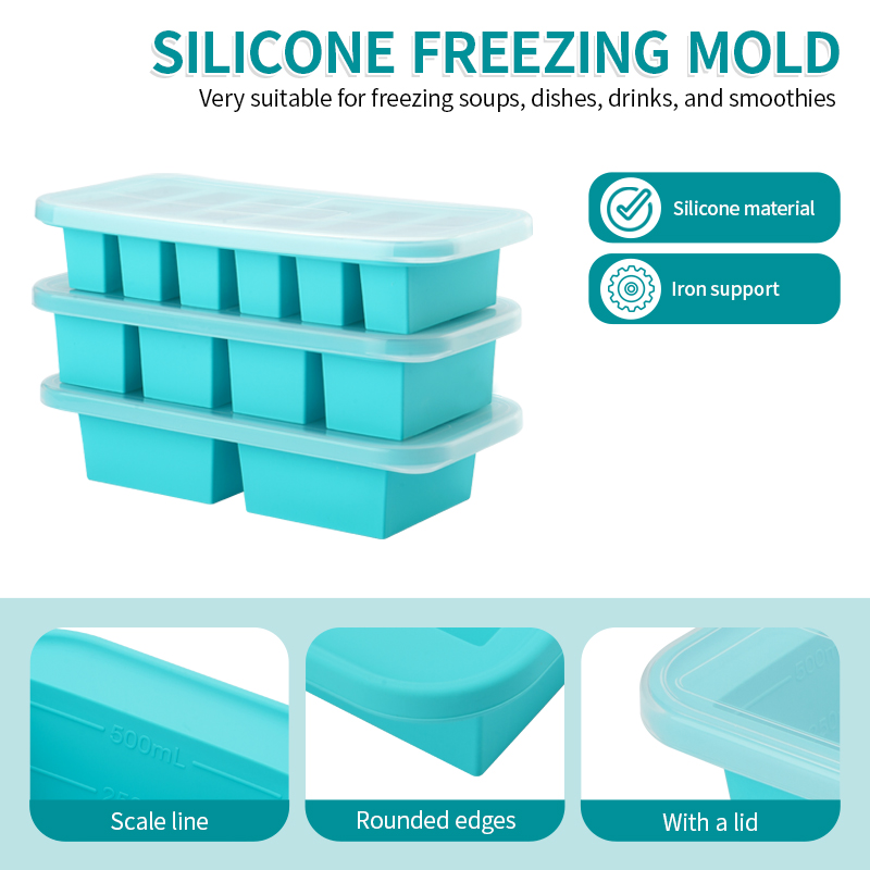 2 or 3-piece Silicone Freezer  – обзор и цена Meal Prep Or Prep Meal