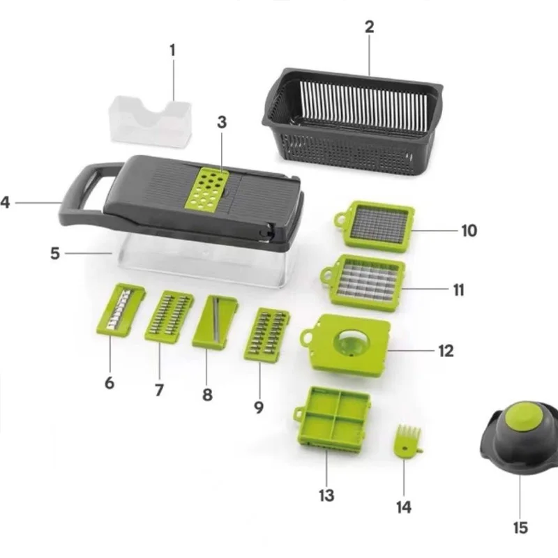1-Pack Vegetable Slicer Set -  – обзор и цена Meal Prep Kit