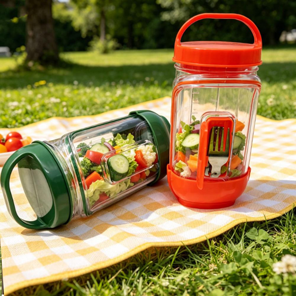Salad Jar Side Open Salad Cont – обзор и цена Meal Prep Jar Salad