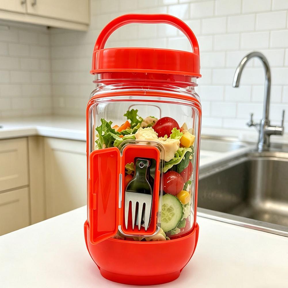 Salad Jar Side Open Salad Cont – обзор и цена Meal Prep Jar Salad