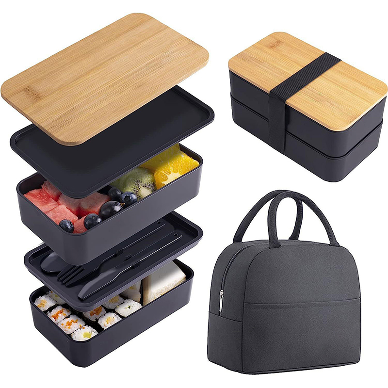 Stackable Bento Box with Utens – обзор и цена Meal Prep Or Prep Meal
