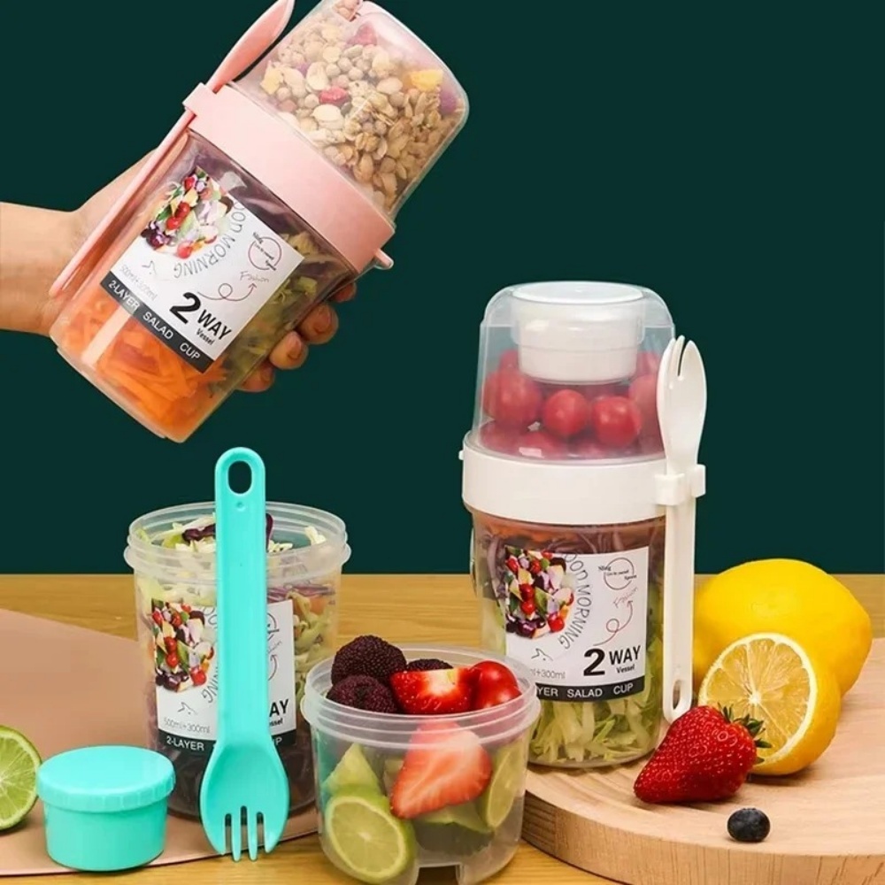 Portable Salad Cup Breakfast C – обзор и цена Meal Prep Kit