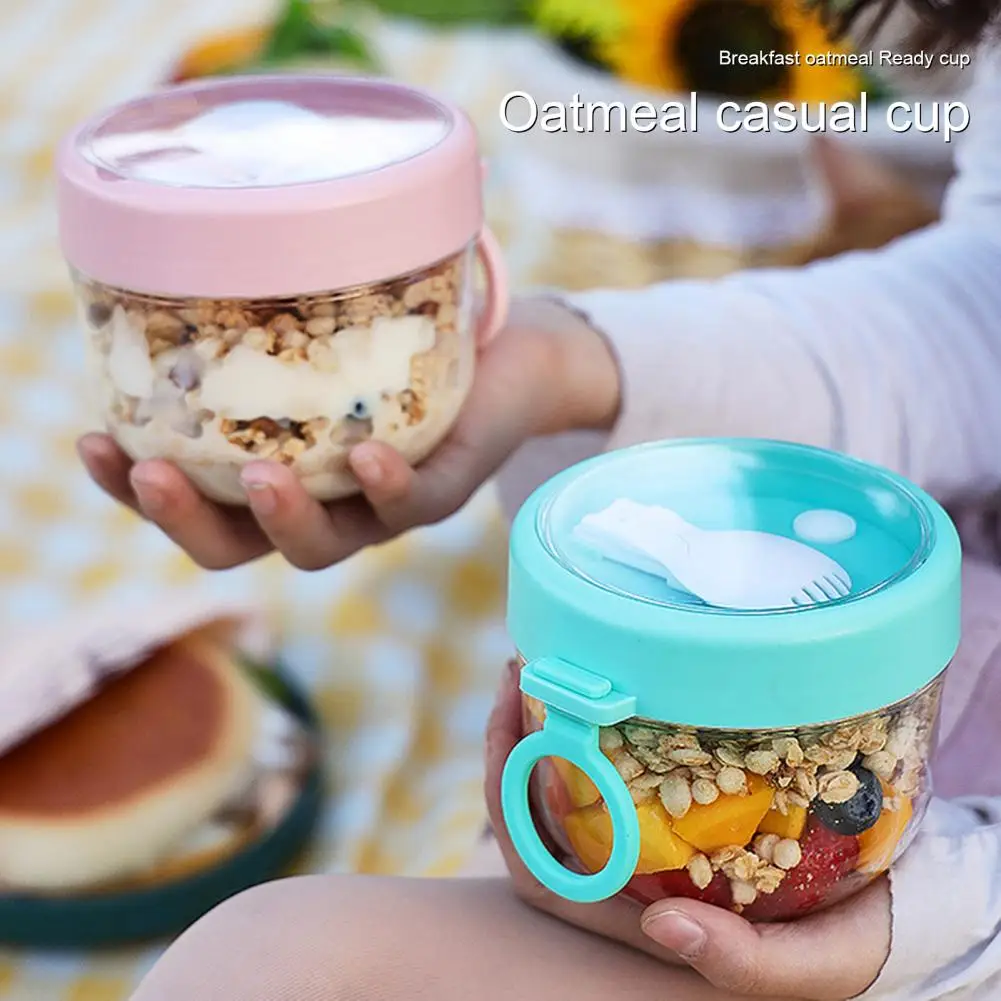 600ml Oatmeal Cup Airtight Lid – обзор и цена Meal Prep Kit