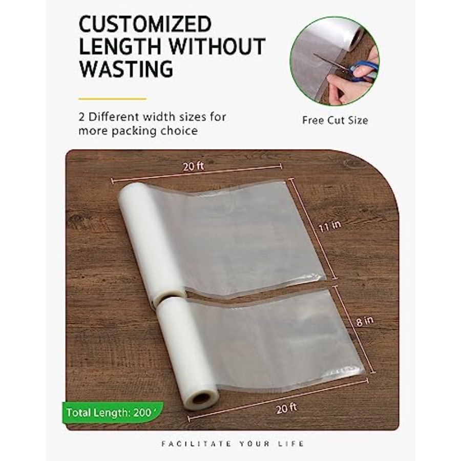 Vacuum Sealer Bags Pack 5 Roll – обзор и цена Meal Prep Or Prep Meal