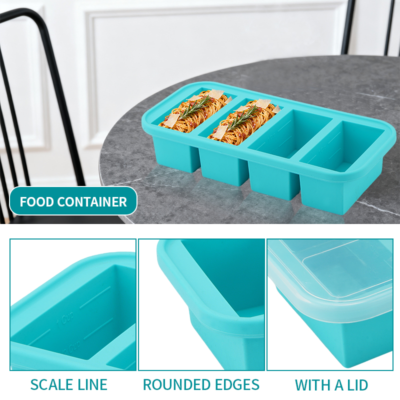 2 or 3-piece Silicone Freezer  – обзор и цена Meal Prep Or Prep Meal