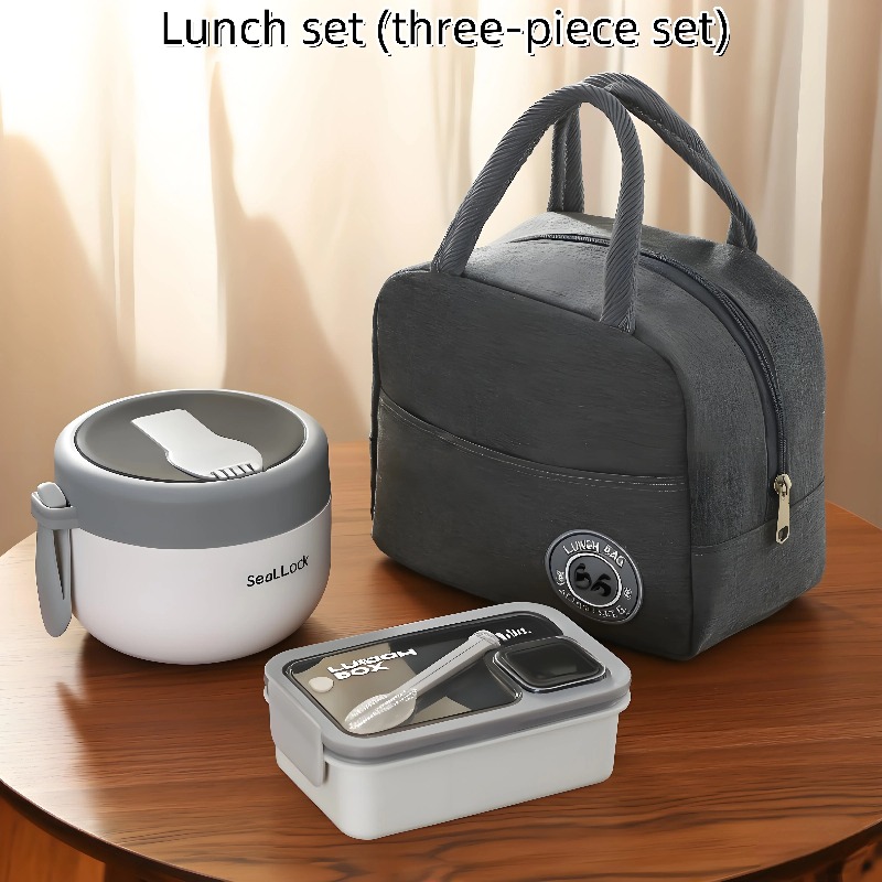 3-Piece Leakproof Lunch Contai – обзор и цена Meal Prep Kit