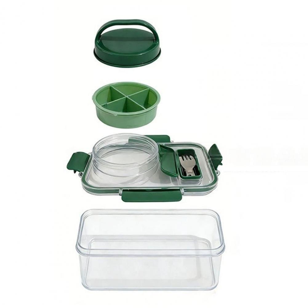 Salad Container with Dressing  – обзор и цена Meal Prep Jar Salad