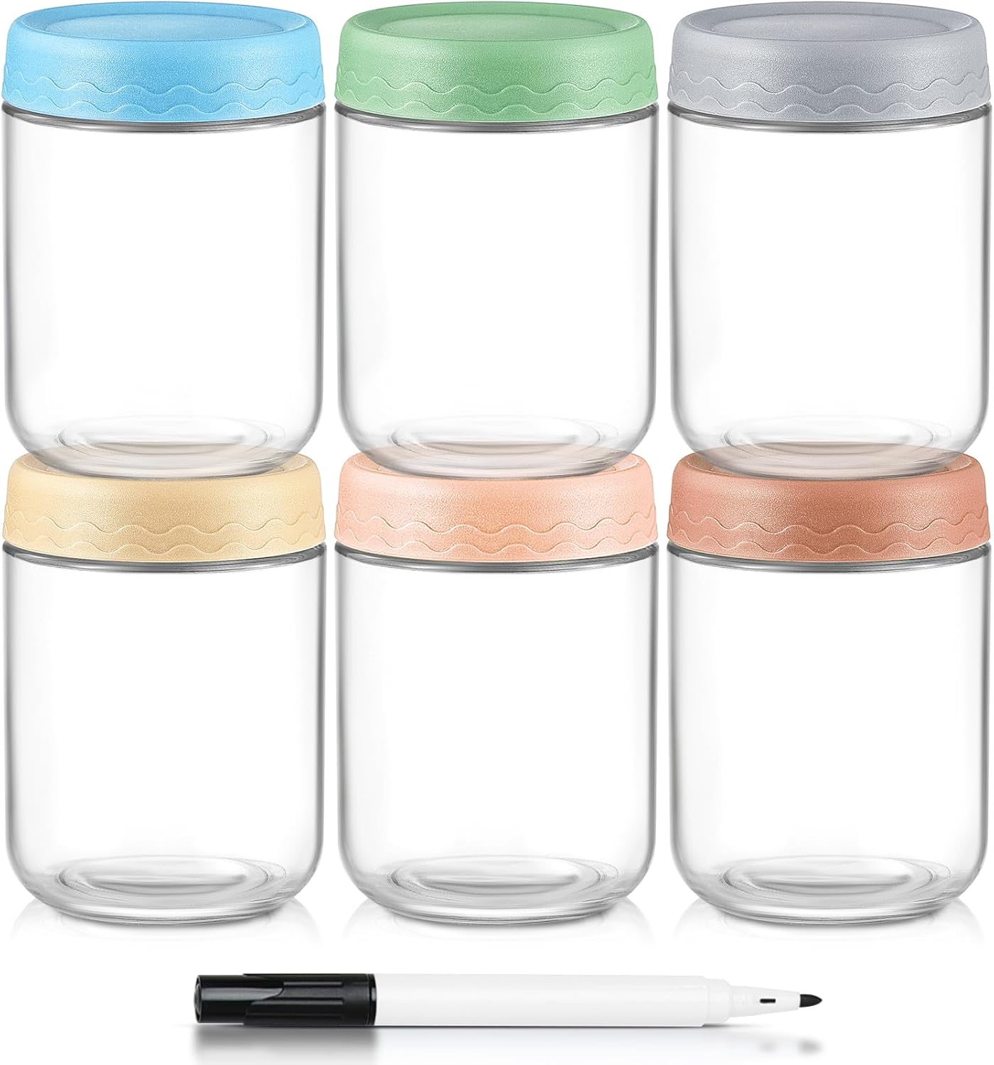 16 oz Glass Meal Prep Jars wit – обзор и цена Meal Prep Jar Salad