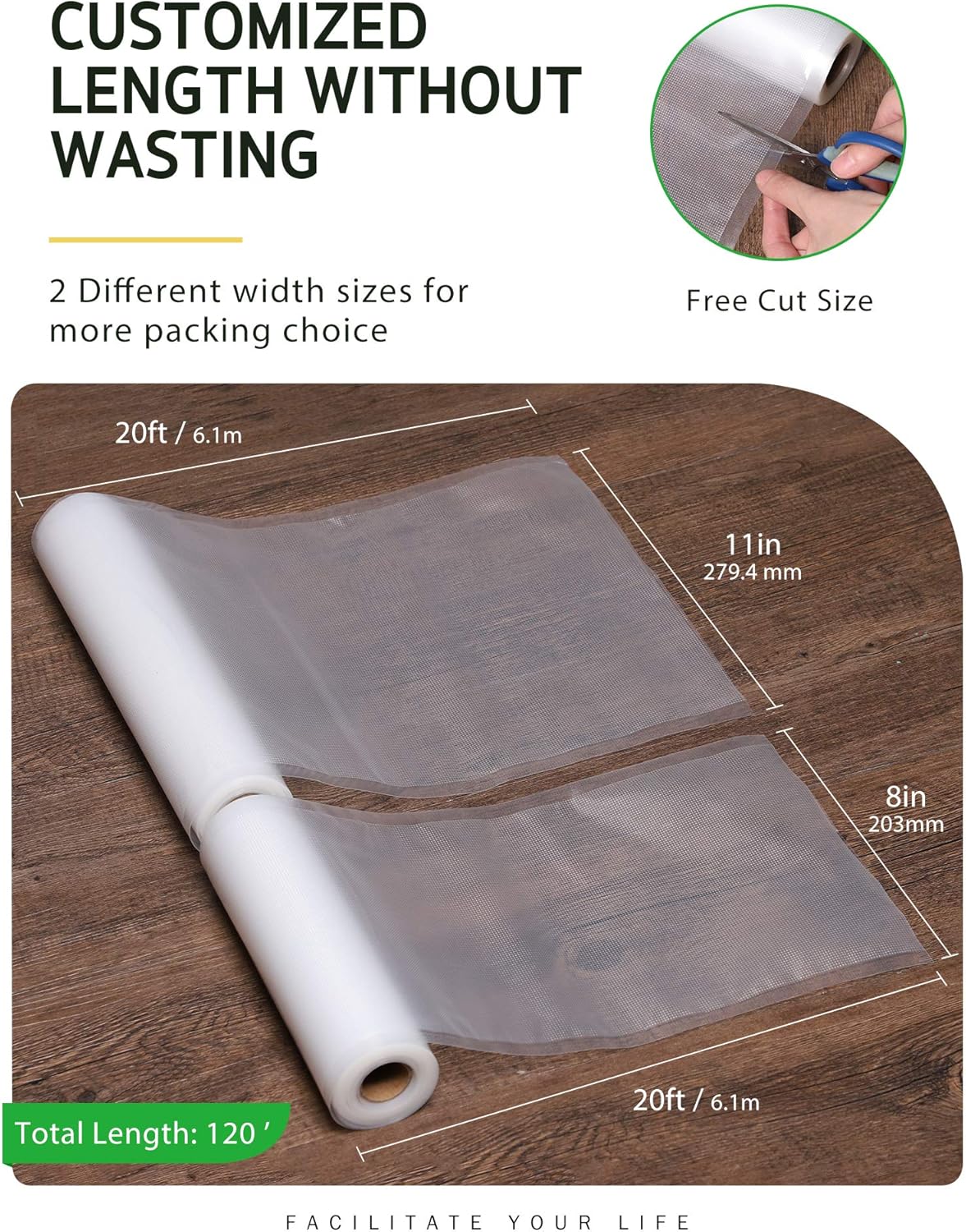 Vacuum Sealer Bags, 6 Pack 3 R – обзор и цена Meal Prep Or Prep Meal