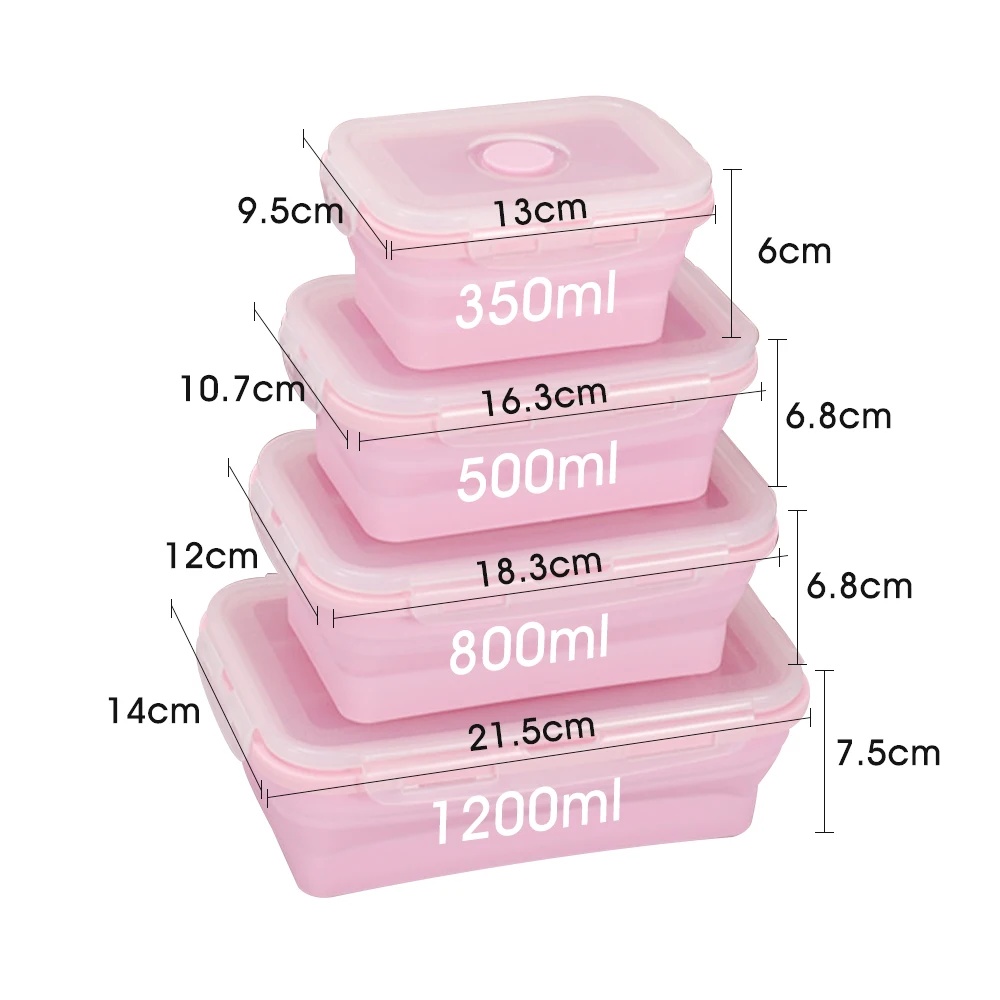Collapsible Food Storage Conta – обзор и цена Meal Prep Kit