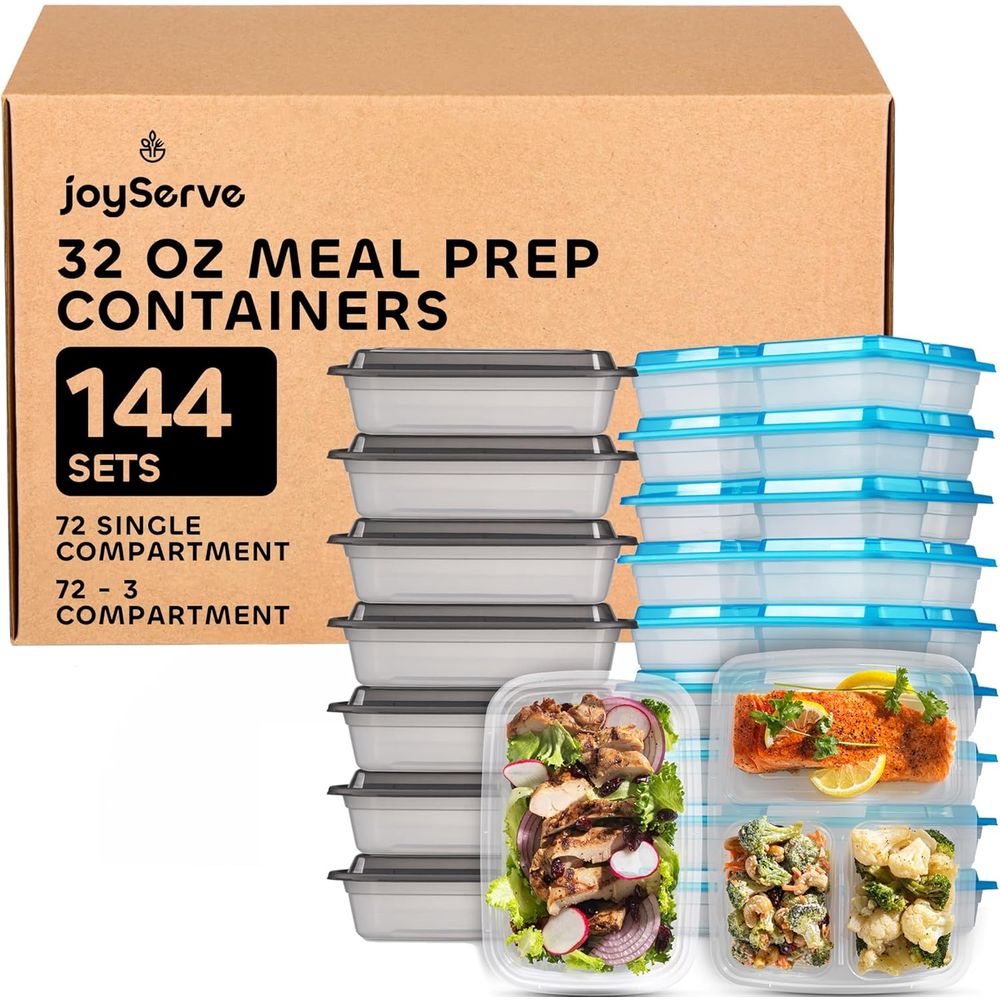 144-Count 32 Oz Meal Prep Cont – обзор и цена Meal Prep Or Prep Meal