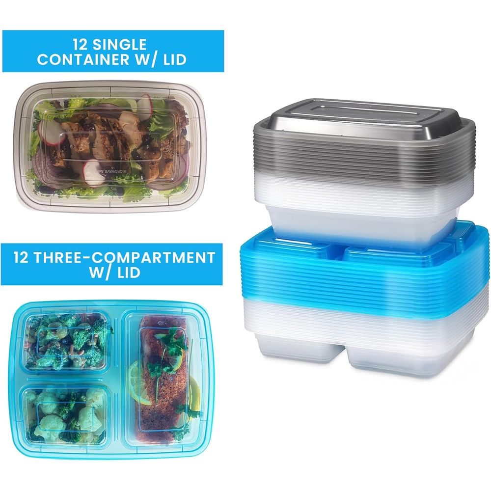 144-Count 32 Oz Meal Prep Cont – обзор и цена Meal Prep Or Prep Meal
