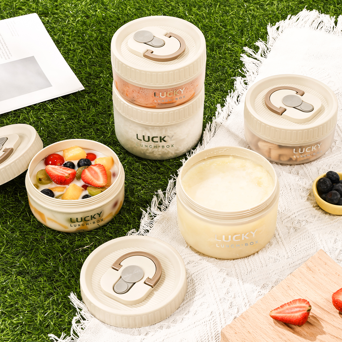 WORTHBUY Transparent Plastic L – обзор и цена Meal Prep Kit