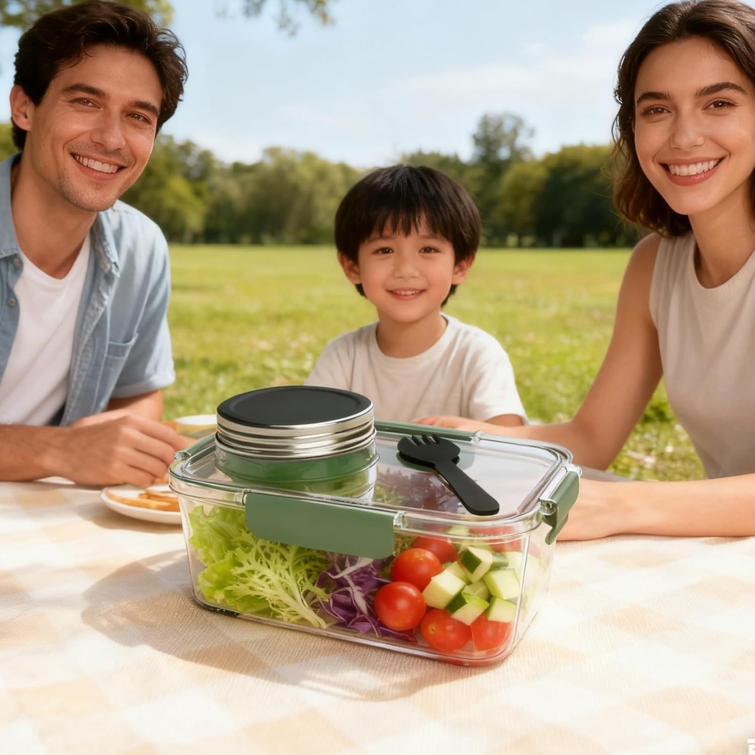 Solar Pod Jar Food Storage Con – обзор и цена Meal Prep Jar Salad