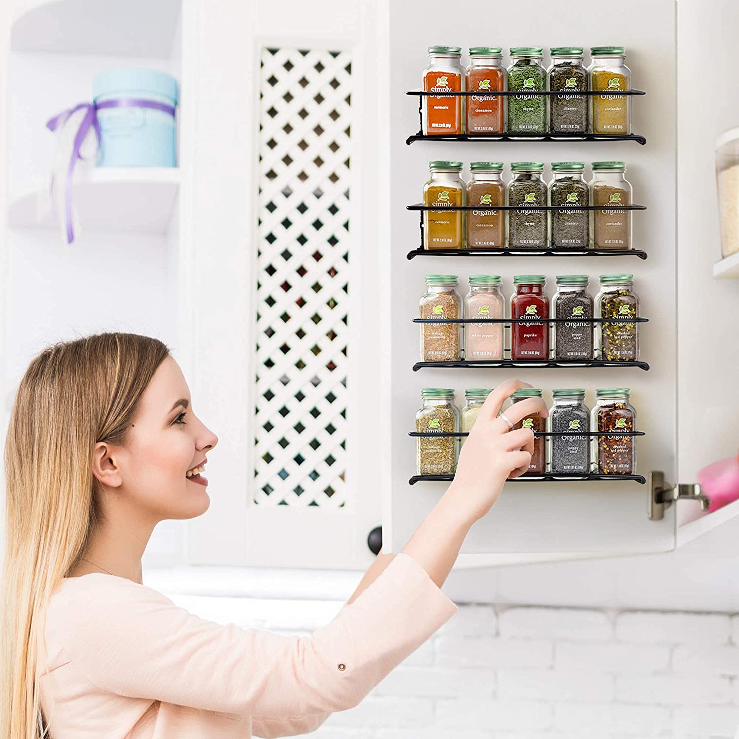 4/2PCS Spice Rack Organizer Wa – обзор и цена Spice Jar Labels