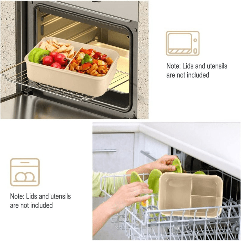 1PC Microwaveable Divided Lunc – обзор и цена Meal Prep Or Prep Meal